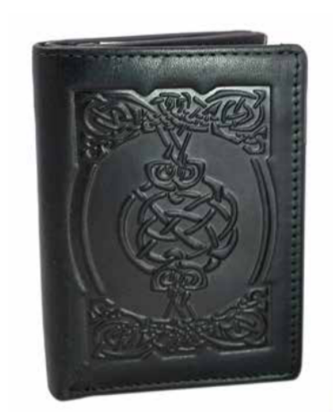 Lee River Sean Leather Tri-Fold Wallet