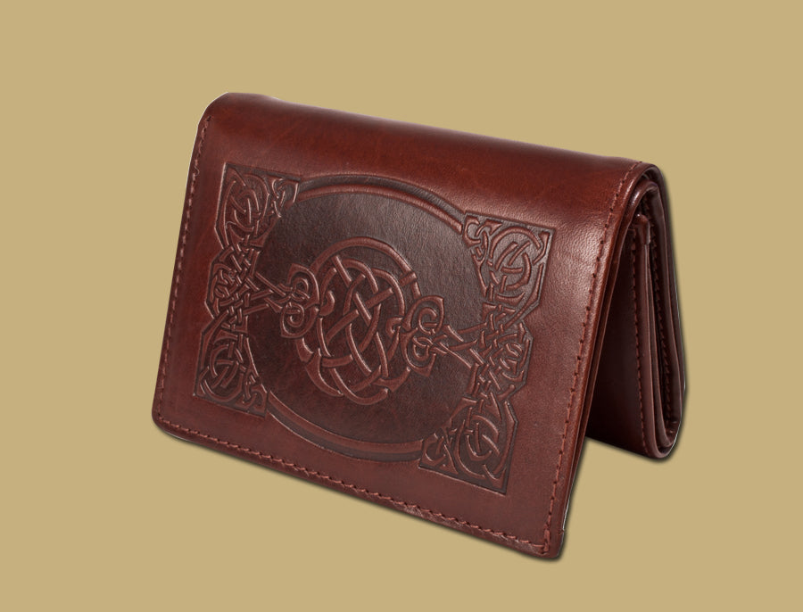 Lee River Sean Leather Tri-Fold Wallet