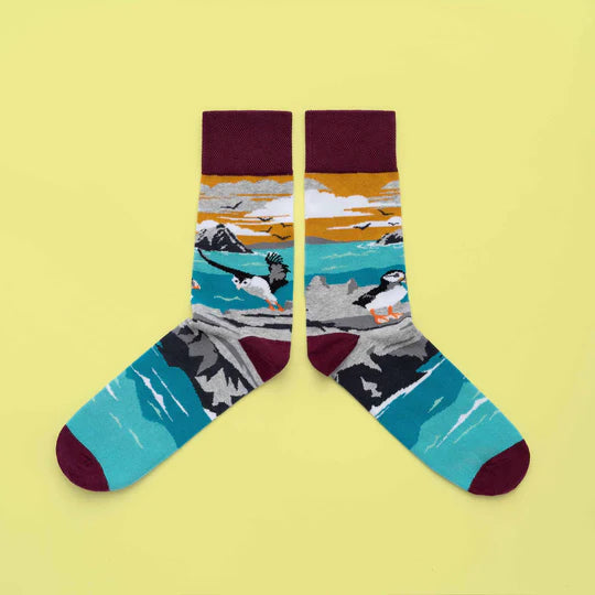 Irish Landmark Socks- Skellig