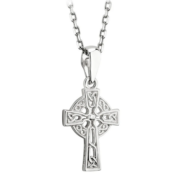 Sterling Silver Petite Filigree Celtic Cross