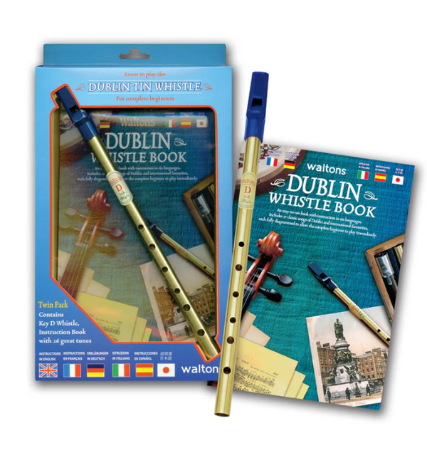 Waltons Dublin Tin Whistle Pack