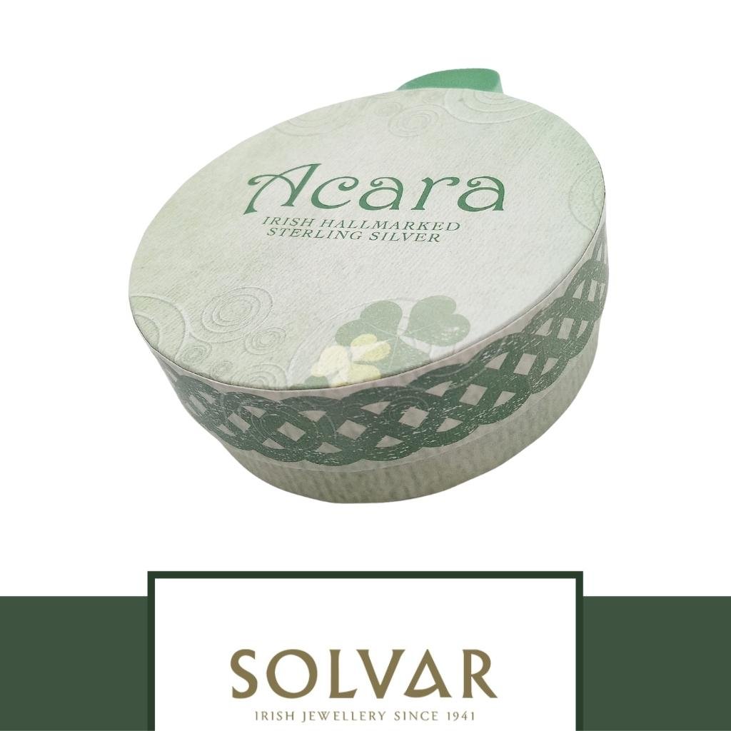 Acara Sterling Silver Claddagh Necklace by Solvar Jewelry - Necklaces