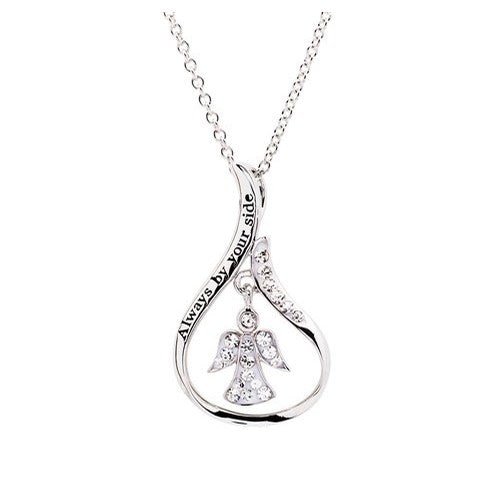 Always By Your Side Angel Necklace - The Celtic Gift Store - Necklaces