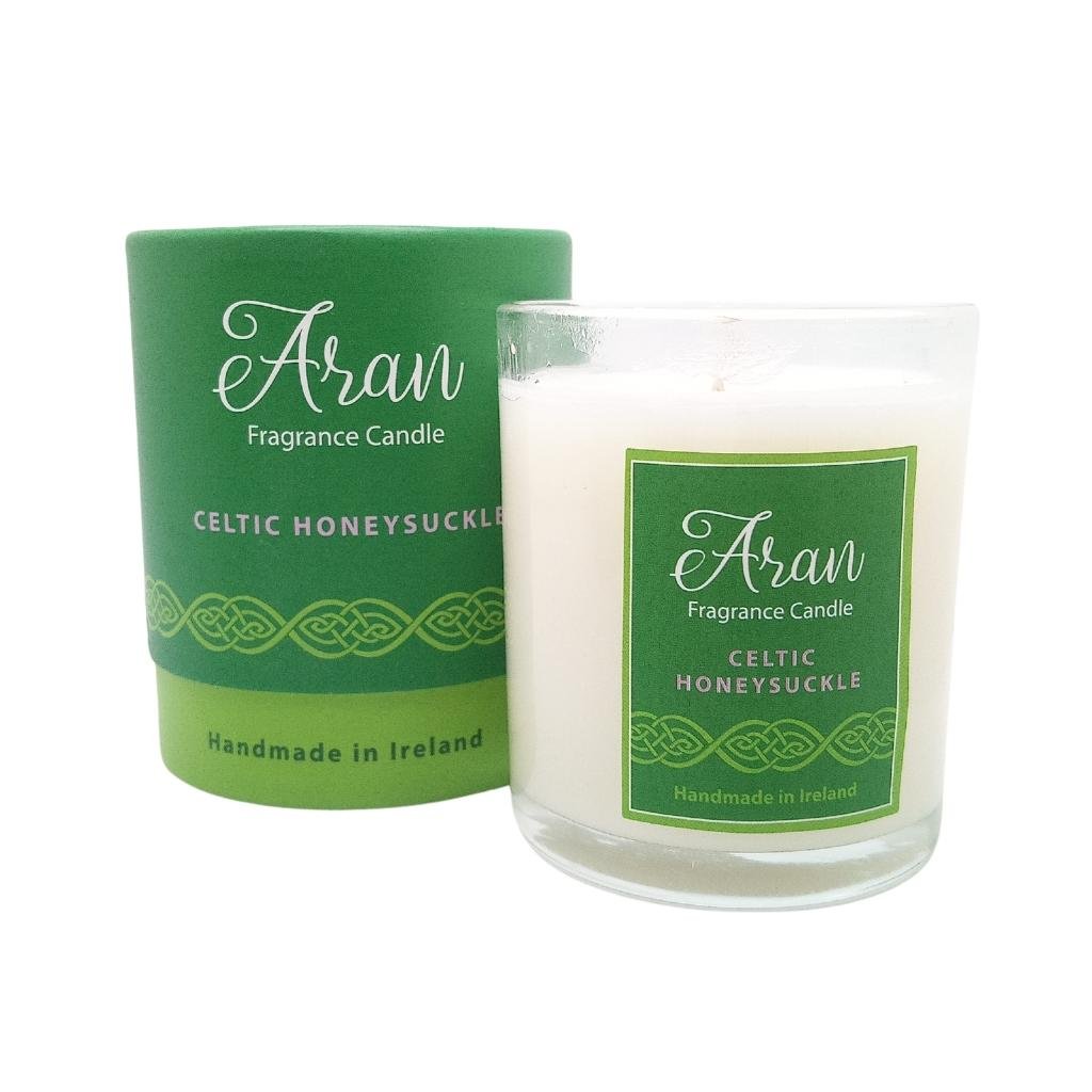 Aran Celtic Honeysuckle Candle 150g