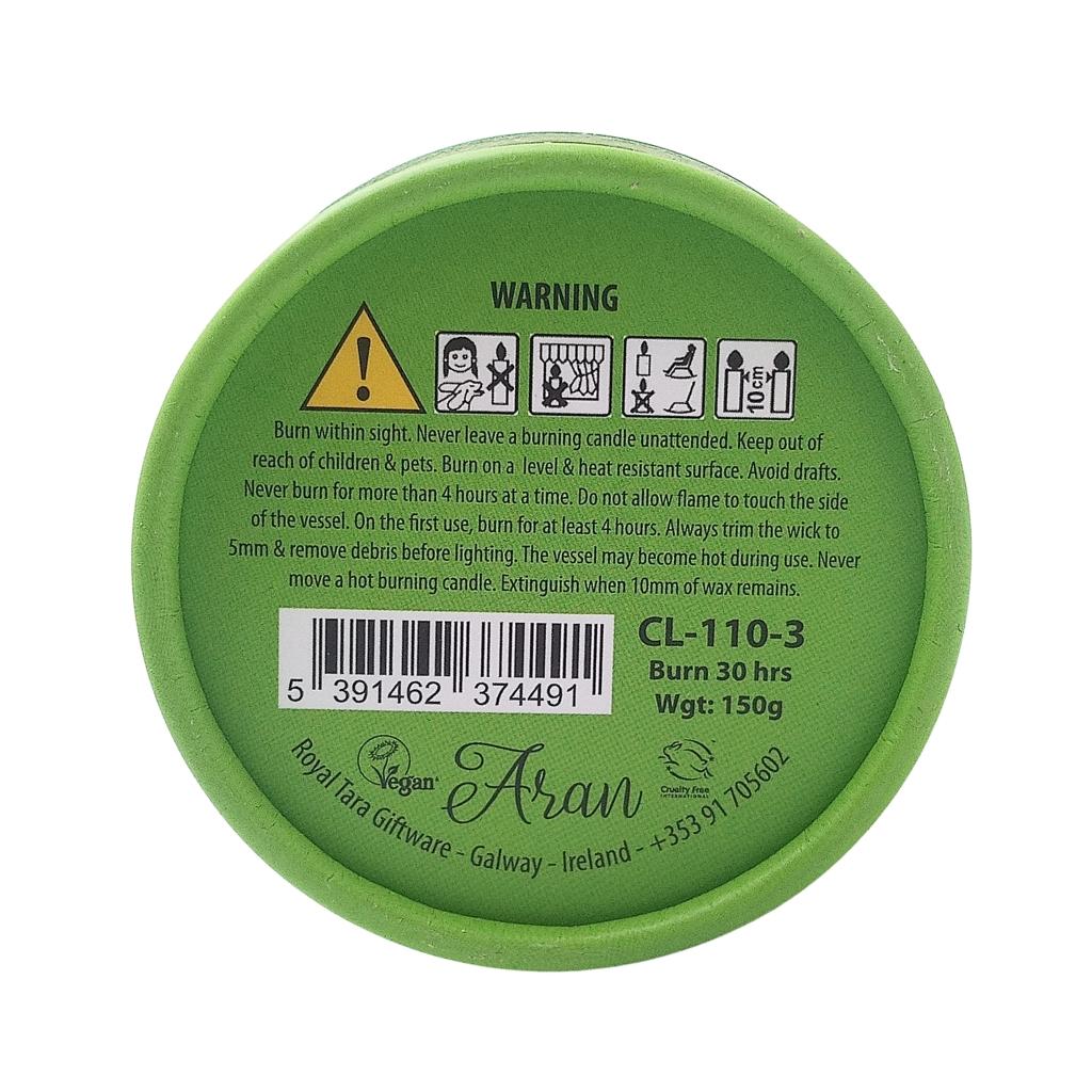 Aran Celtic Honeysuckle Candle 150g