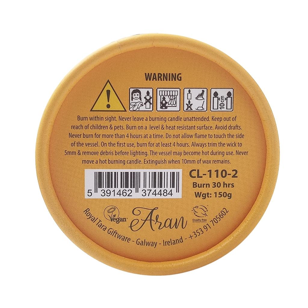Aran Connemara Turf Smoke Candle 150g