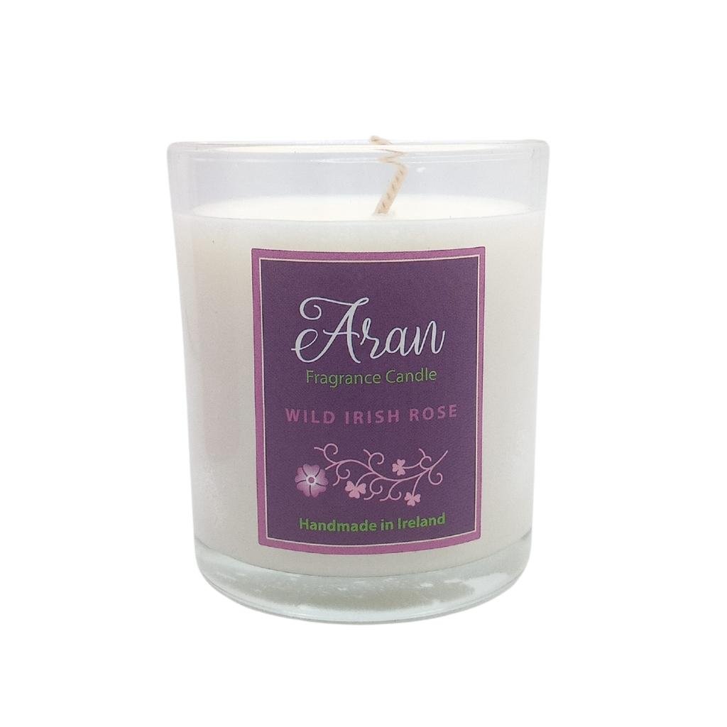 Aran Wild Irish Rose Candle 150g
