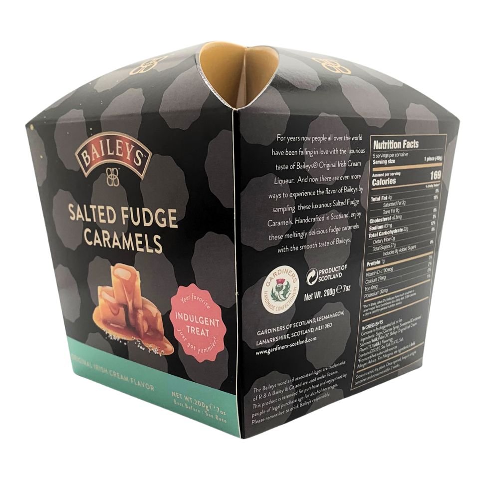 Baileys Salted Fudge Caramels Gift Box - The Celtic Gift Store - Food - Gifts