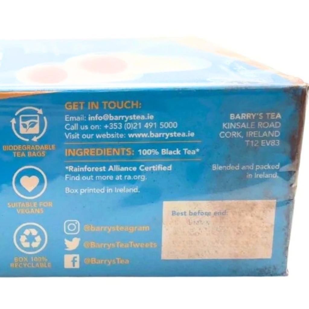 Barry's Tea Decaf (80 Bags)