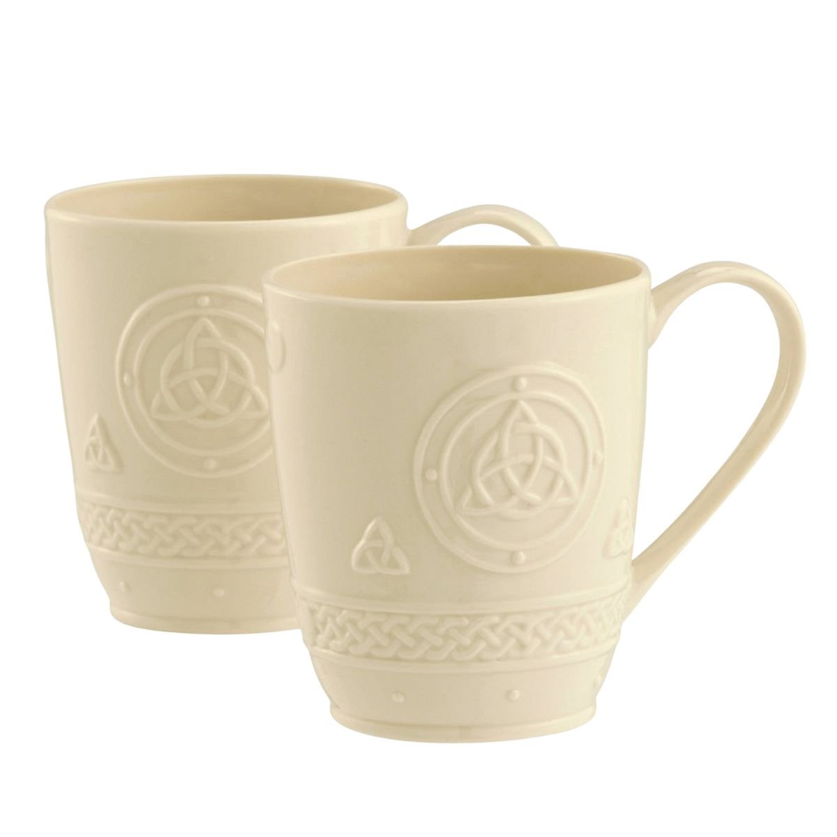 Belleek Classic Celtic Mug Set