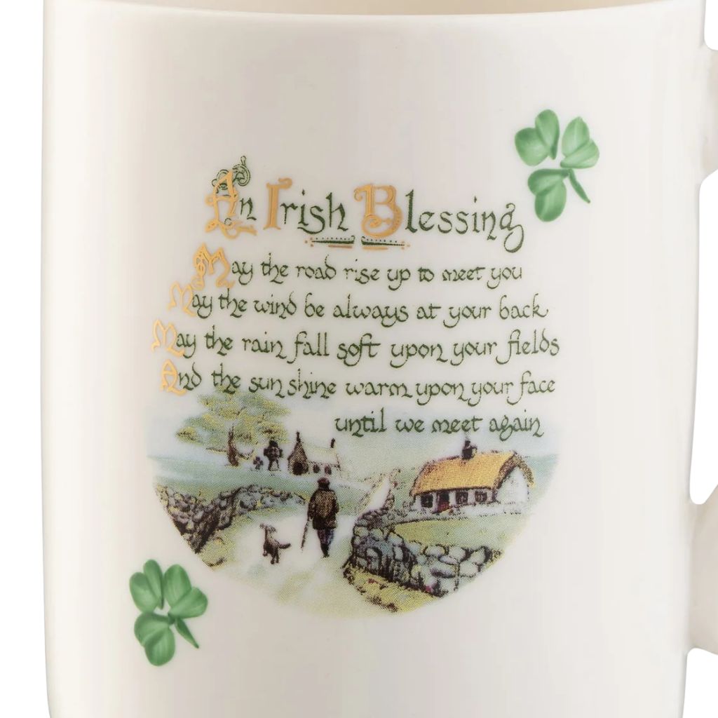 Belleek Classic Irish Blessing Mug