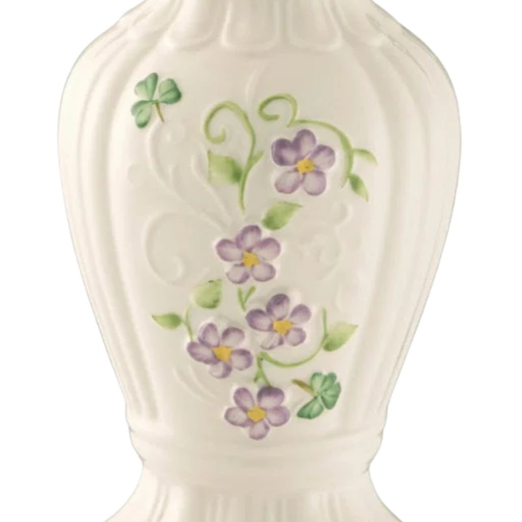 Belleek Classic Irish Flax Vase- Small