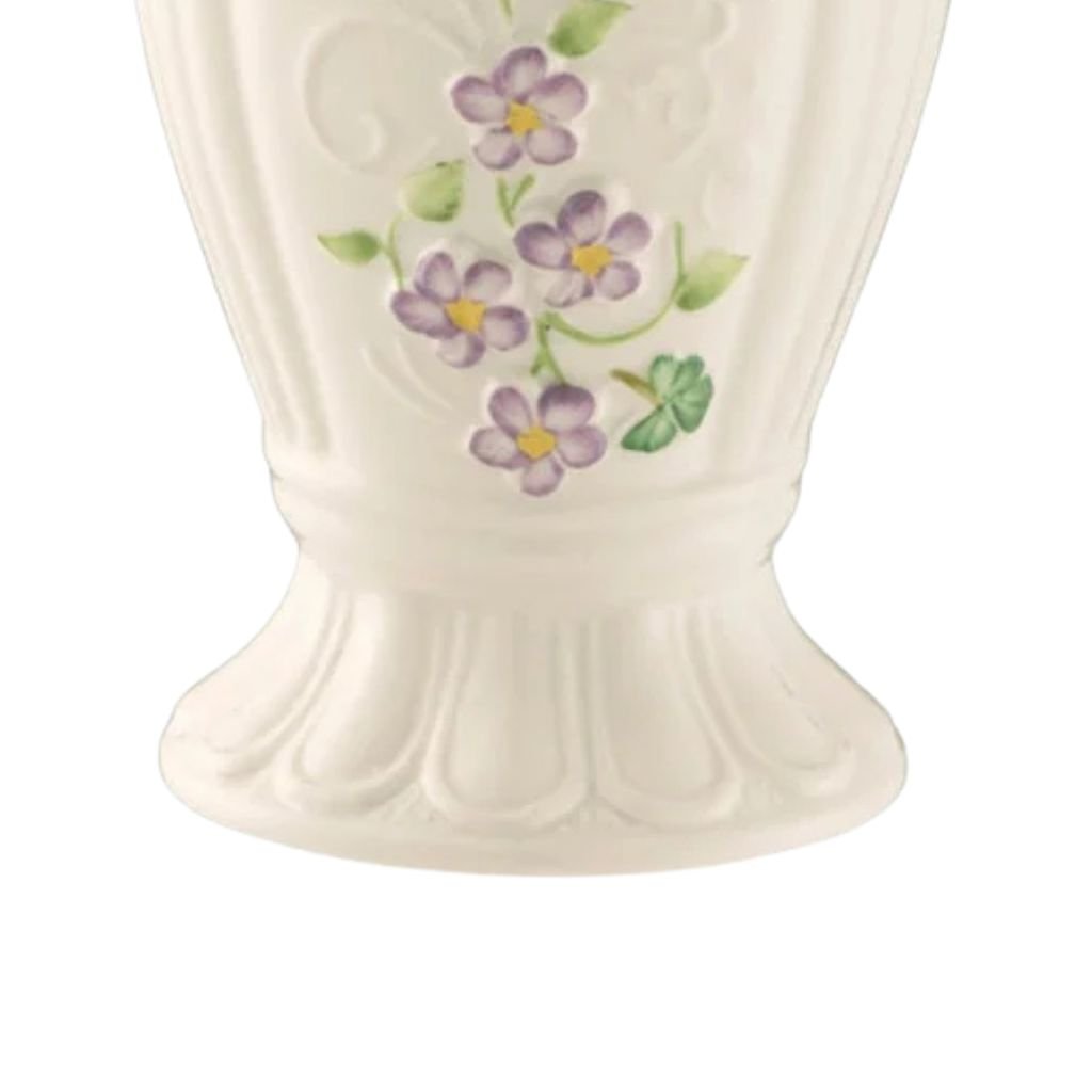 Belleek Classic Irish Flax Vase- Small