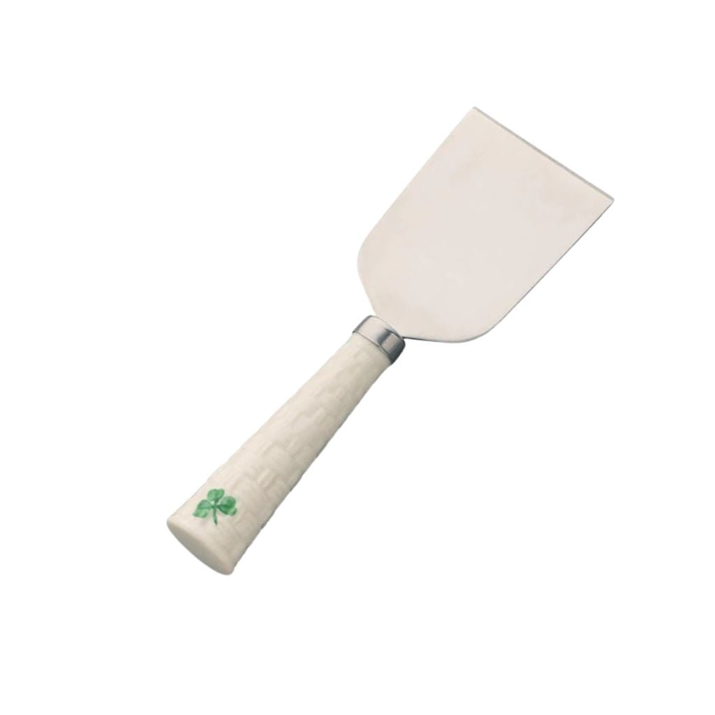 Belleek Classic Shamrock Cheese Knife Set of 4