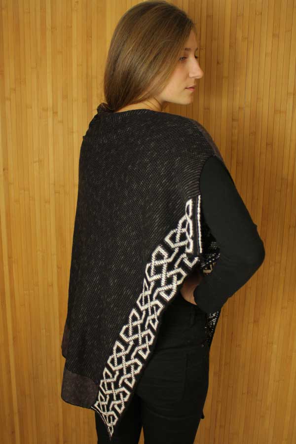 Bill Baber Ballater Shawl - Charcoal - The Celtic Gift Store - Scarves & Shawls