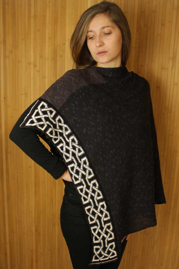 Bill Baber Ballater Shawl - Charcoal - The Celtic Gift Store - Scarves & Shawls