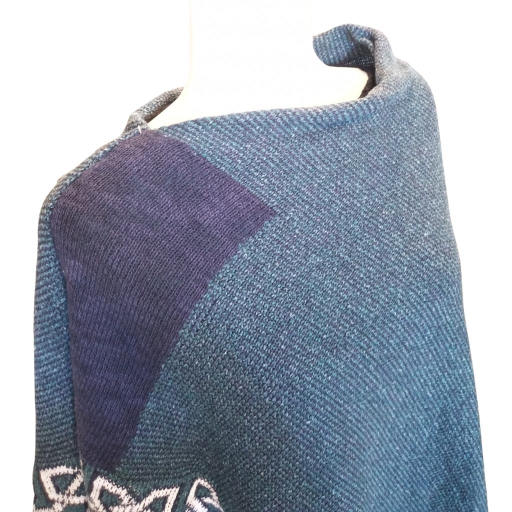 Bill Baber Ballater Shawl - Marine
