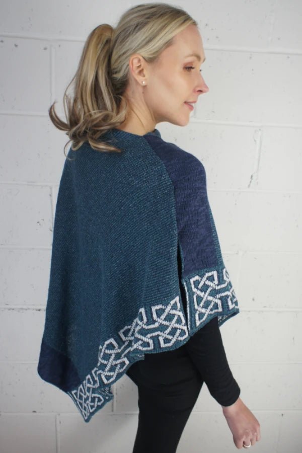 Bill Baber Ballater Shawl - Marine - The Celtic Gift Store - Scarves & Shawls