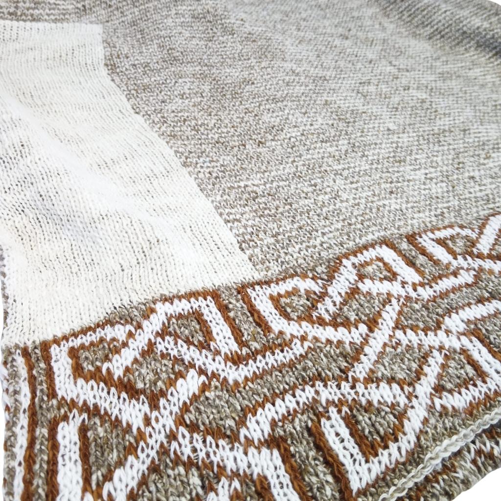 Bill Baber Ballater Shawl - Oat