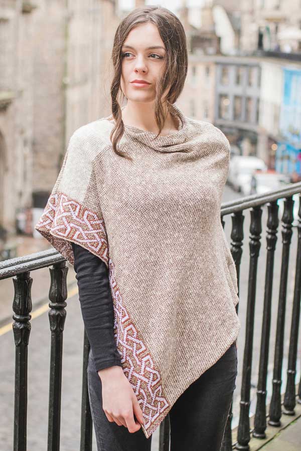 Bill Baber Ballater Shawl - Oat - The Celtic Gift Store - Scarves & Shawls