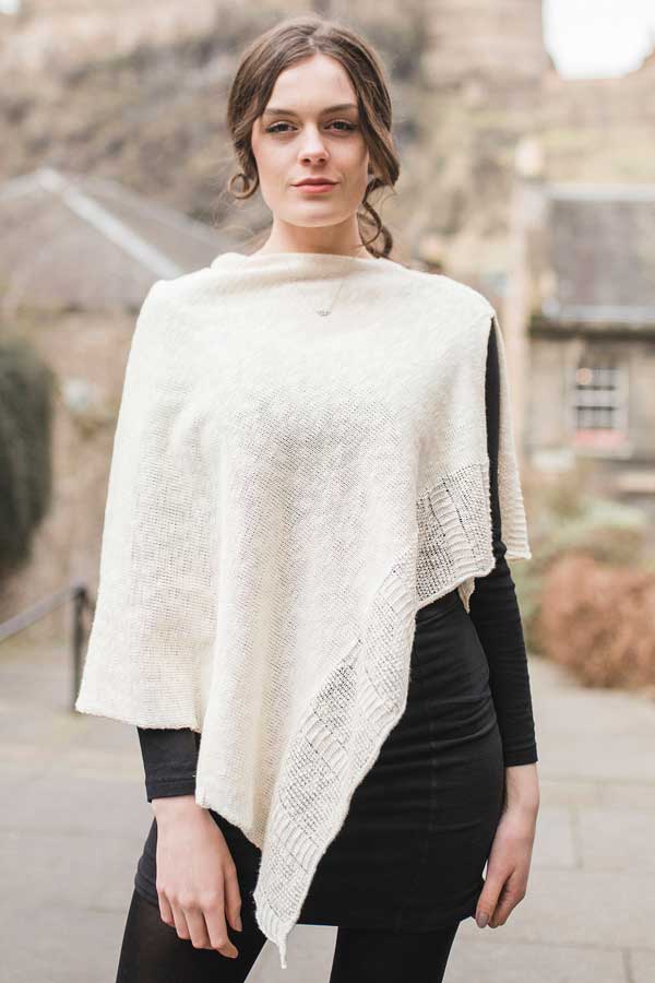 Bill Baber Ecru Cape - Mist - The Celtic Gift Store - Clothing