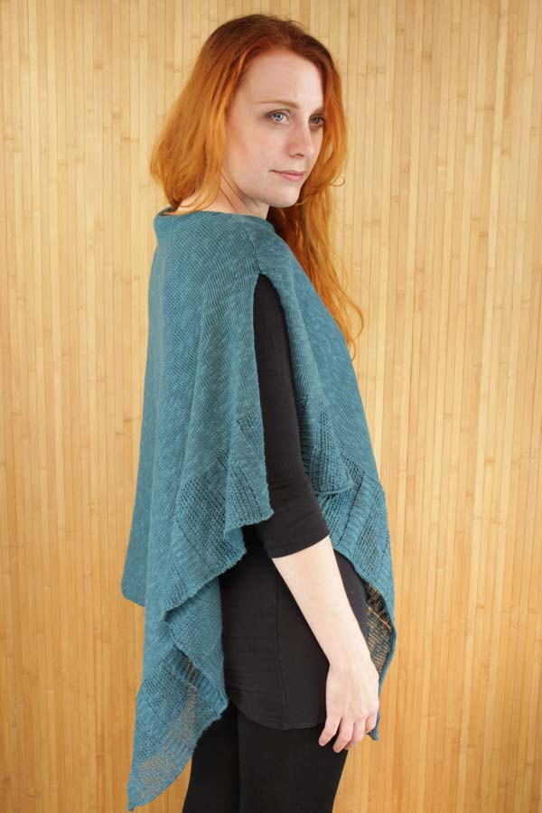 Bill Baber Linen Cape - Black