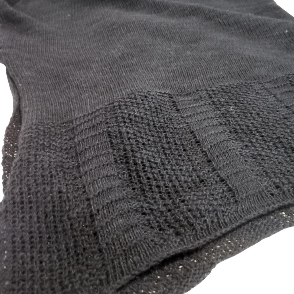 Bill Baber Linen Cape - Black