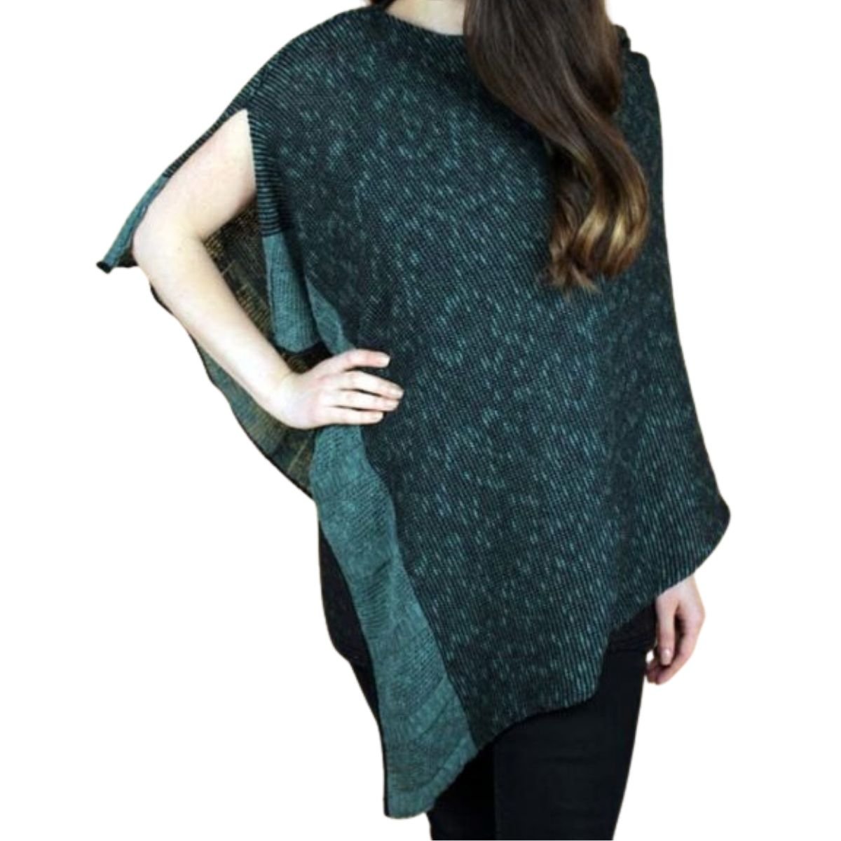 Bill Baber Linen Cape - Pine