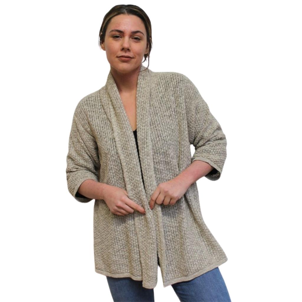 Bill Baber Long Crail Cardigan - Oat