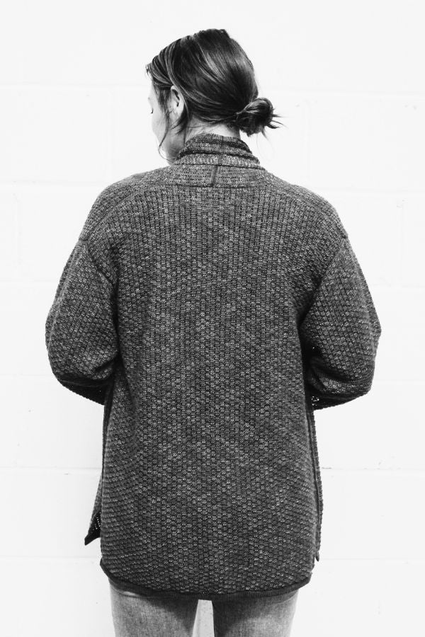 Bill Baber Long Crail Cardigan - Pine - The Celtic Gift Store - Clothing