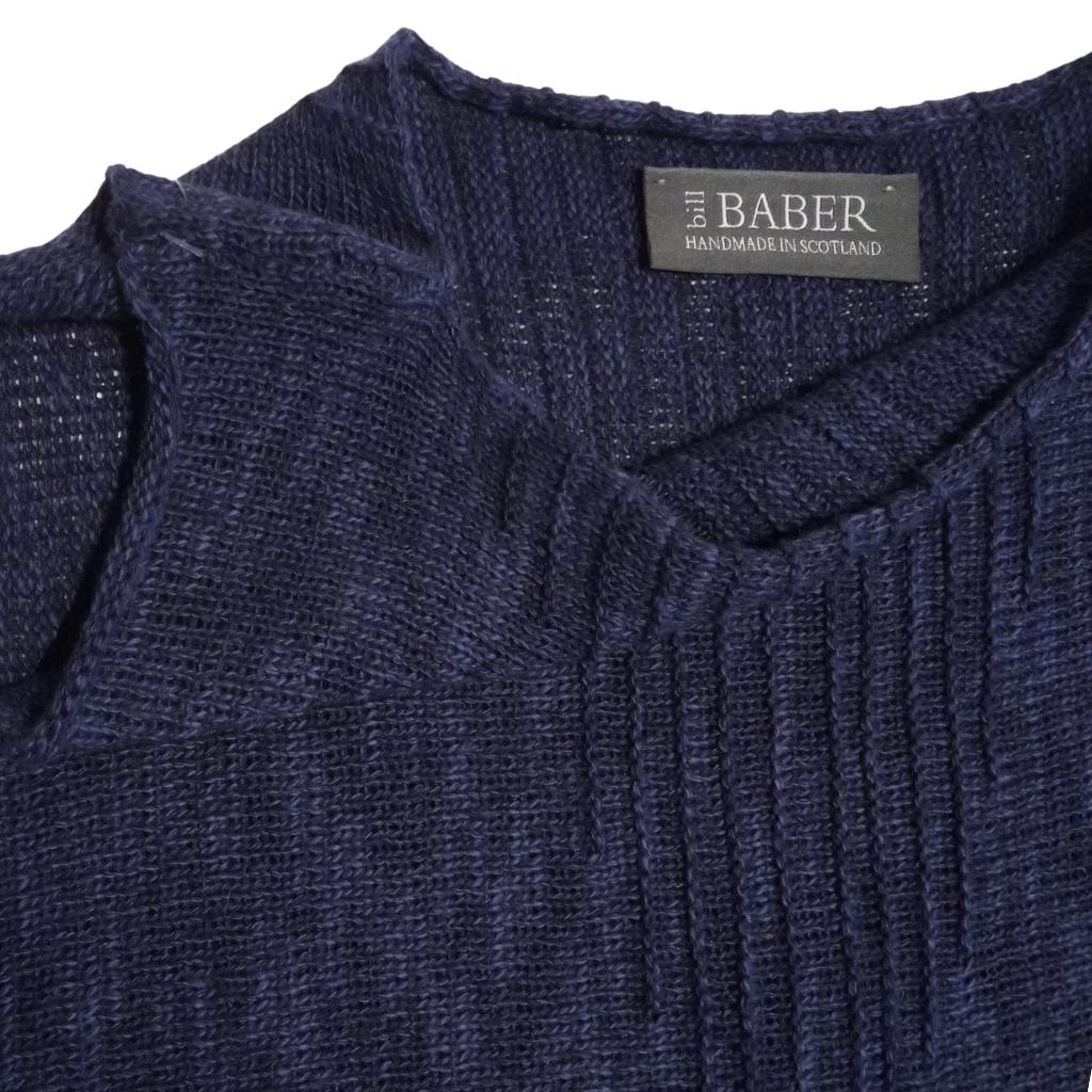 Bill Baber Long Sally Dress - Navy