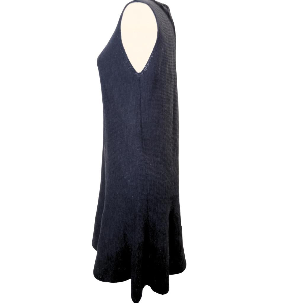 Bill Baber Long Sally Dress - Night Black