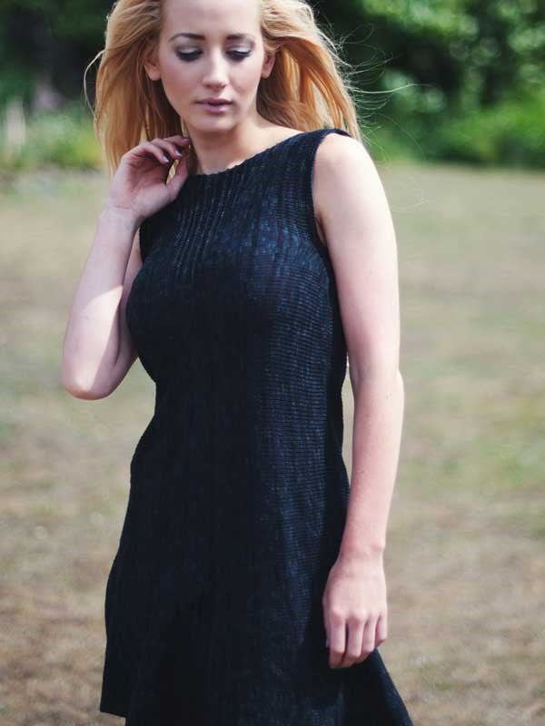 Bill Baber Long Sally Dress - Night Black - The Celtic Gift Store - Clothing