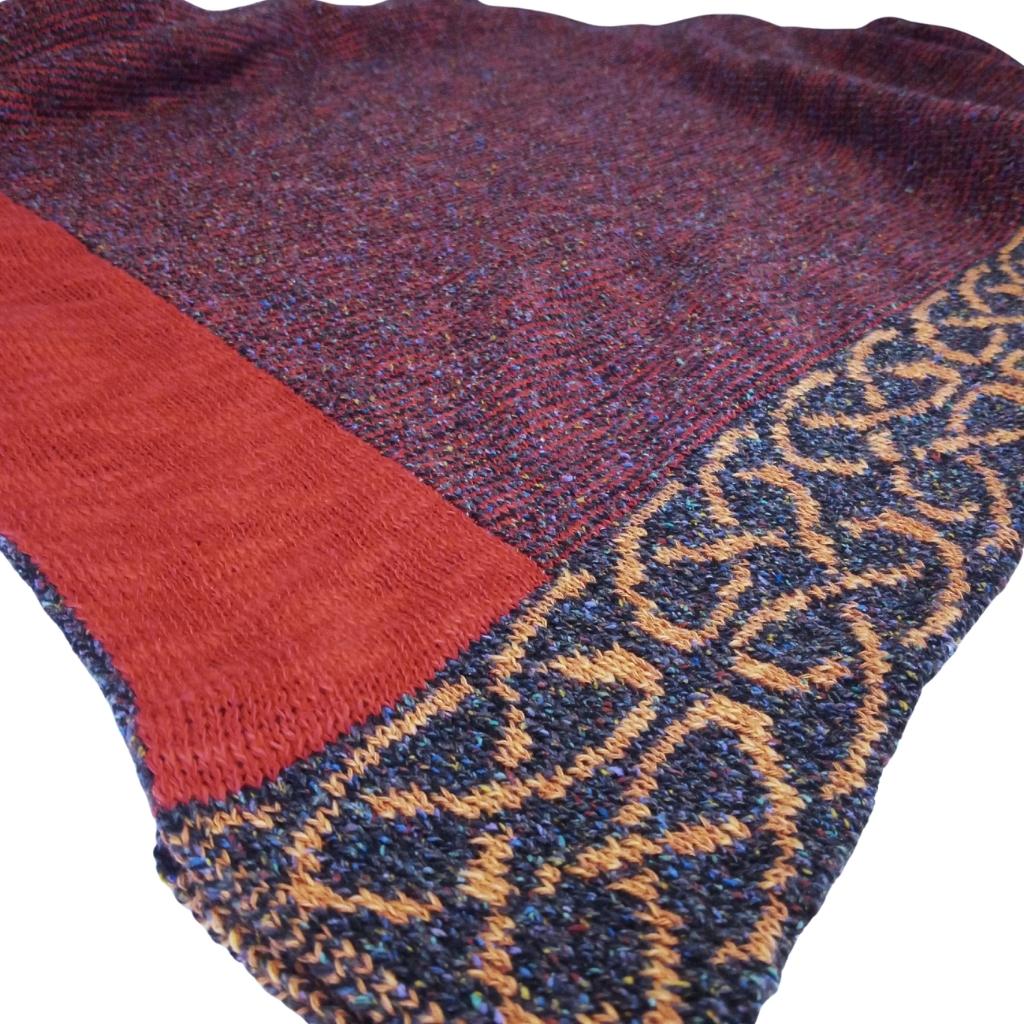 Bill Baber Wallace Shawl - Berry