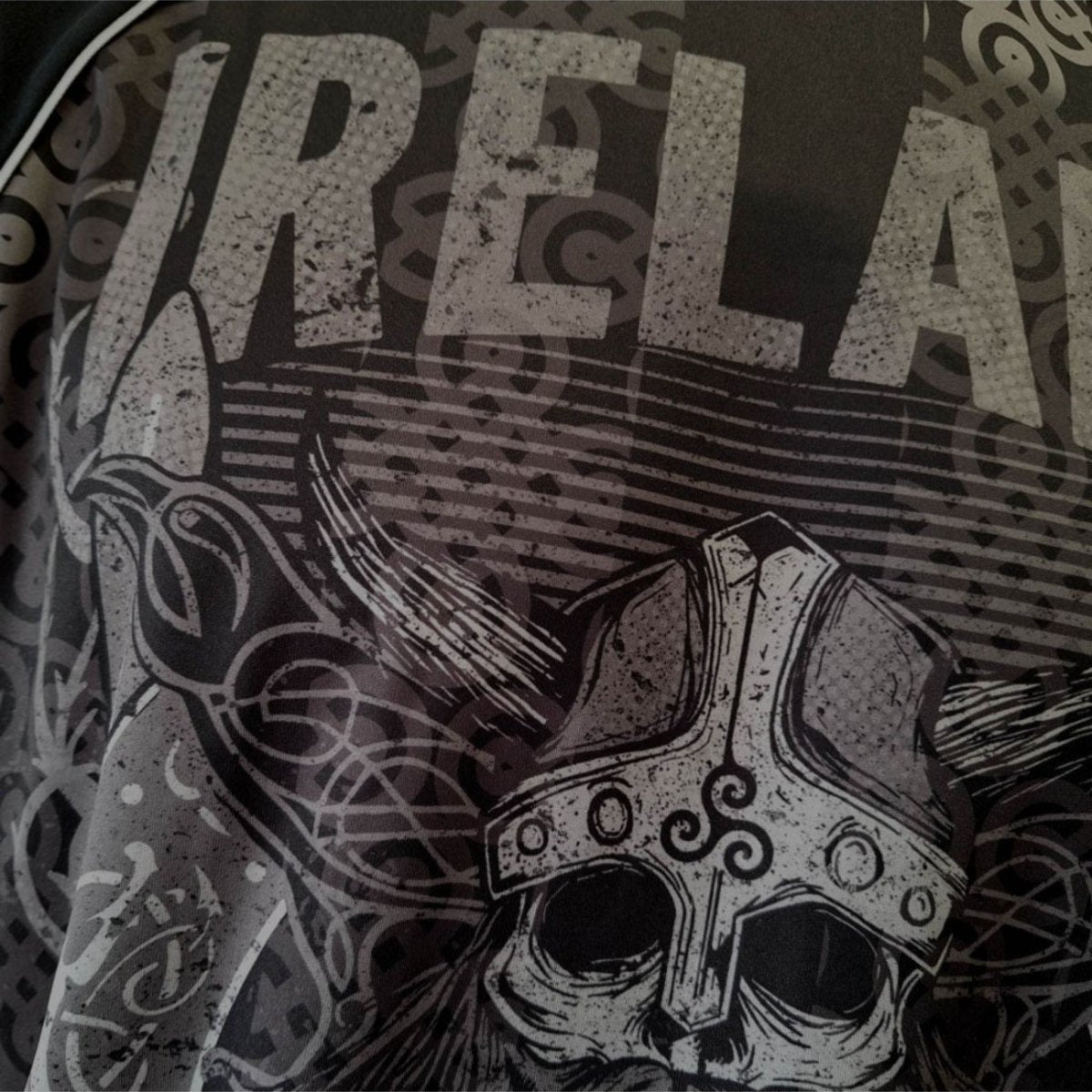 Black Ireland ‘Viking’ Recycled Performance Shirt - The Celtic Gift Store - Clothing