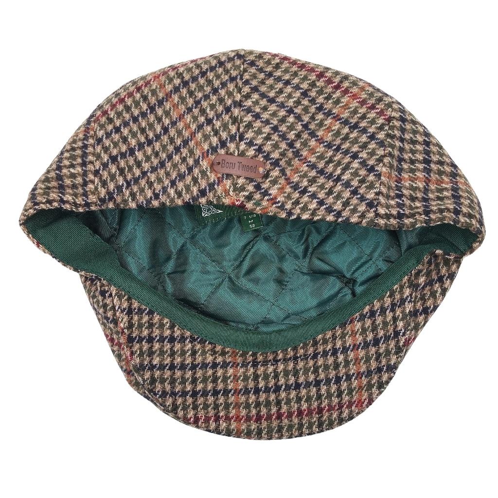 Boru Tweed Flat Cap- Houndstooth by Celtic Ore - Hats