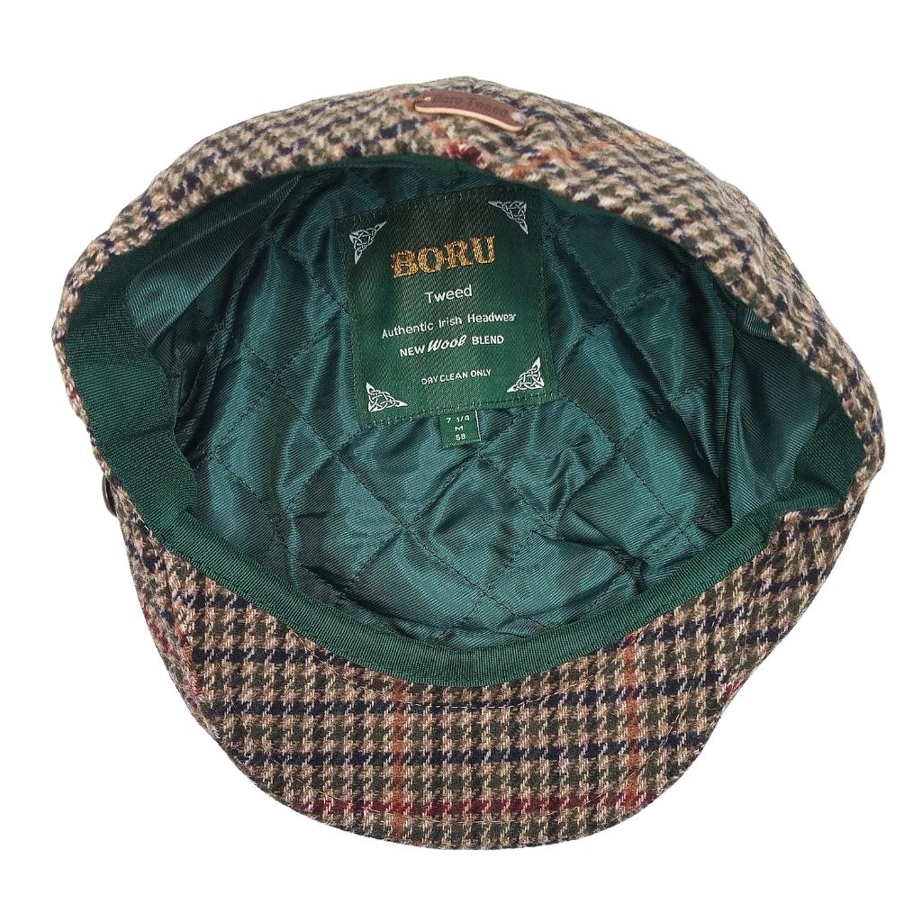 Boru Tweed Flat Cap- Houndstooth by Celtic Ore - Hats
