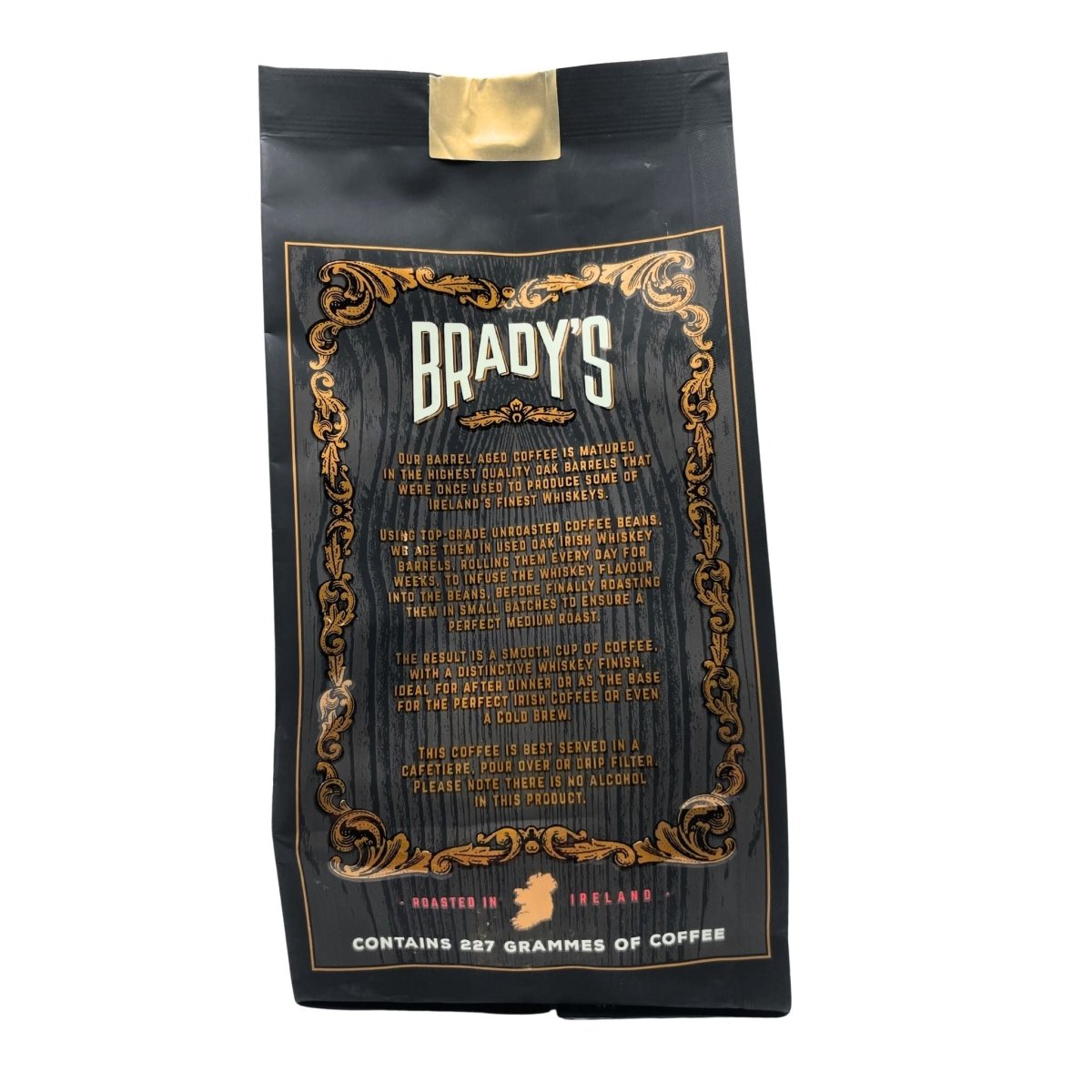 Brady's Coffee Barrel Aged Irish Whiskey Coffee - Whole Bean