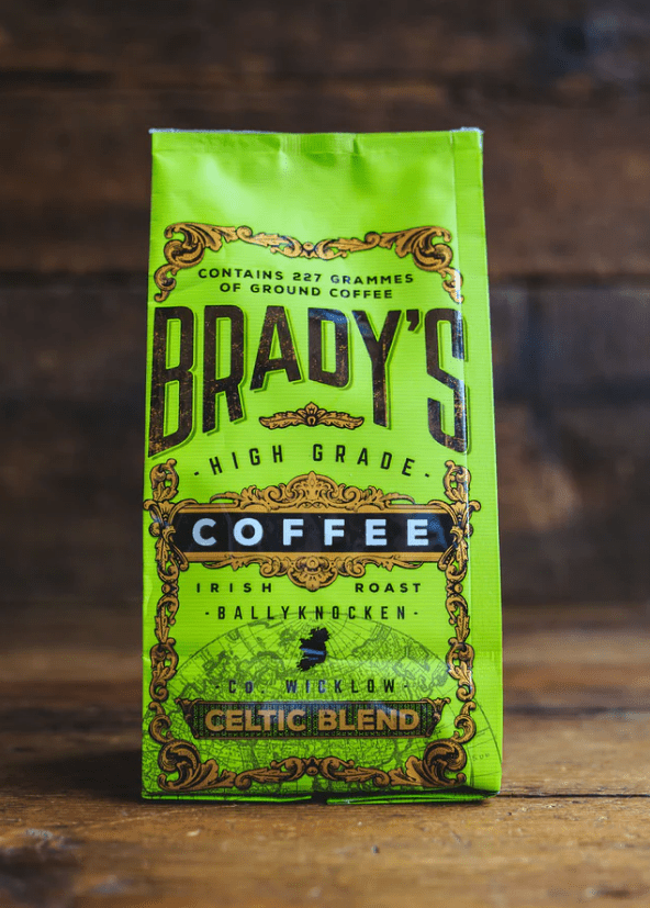 Brady's Coffee Celtic Blend - Ground - The Celtic Gift Store - Tea and Coffee