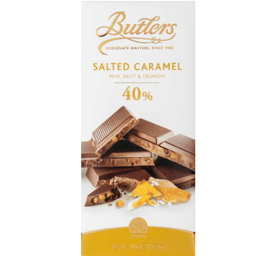 Butlers Salted Caramel Bar - The Celtic Gift Store - Food