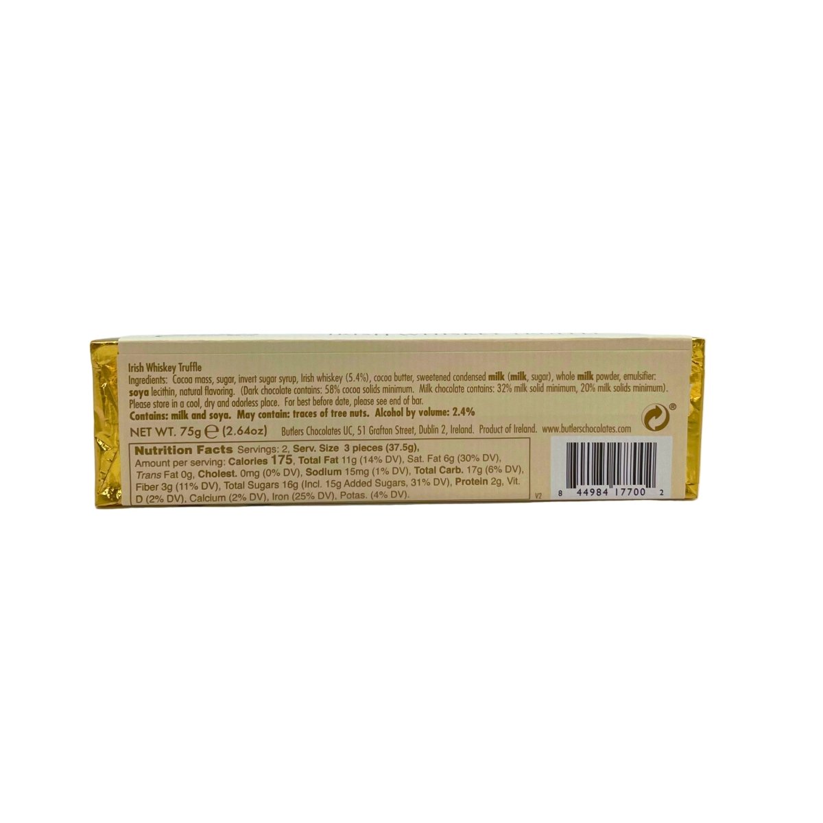 Butlers Whiskey Truffle - The Celtic Gift Store - Food