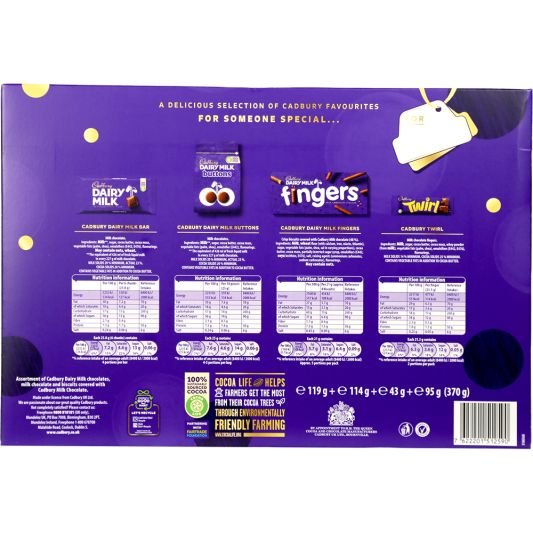 Cadbury Favourites Selection Box - 351g