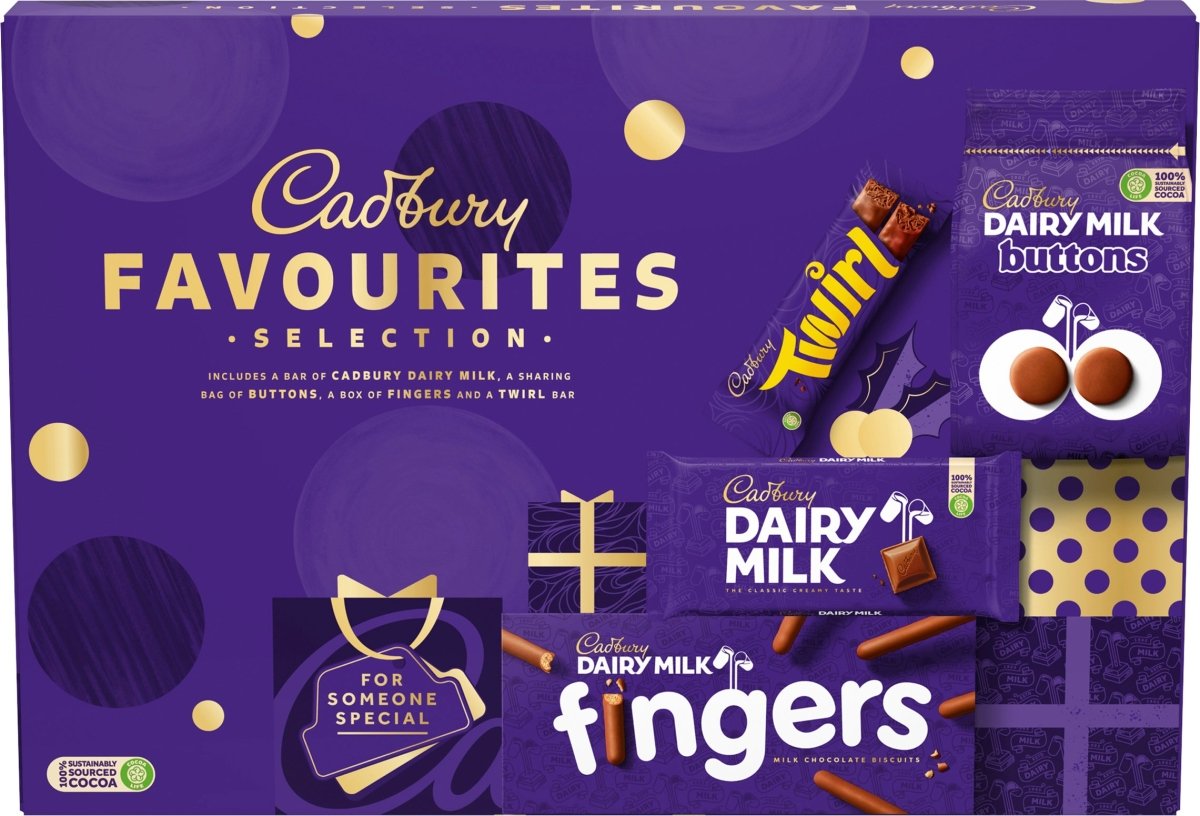 Cadbury Favourites Selection Box - 351g