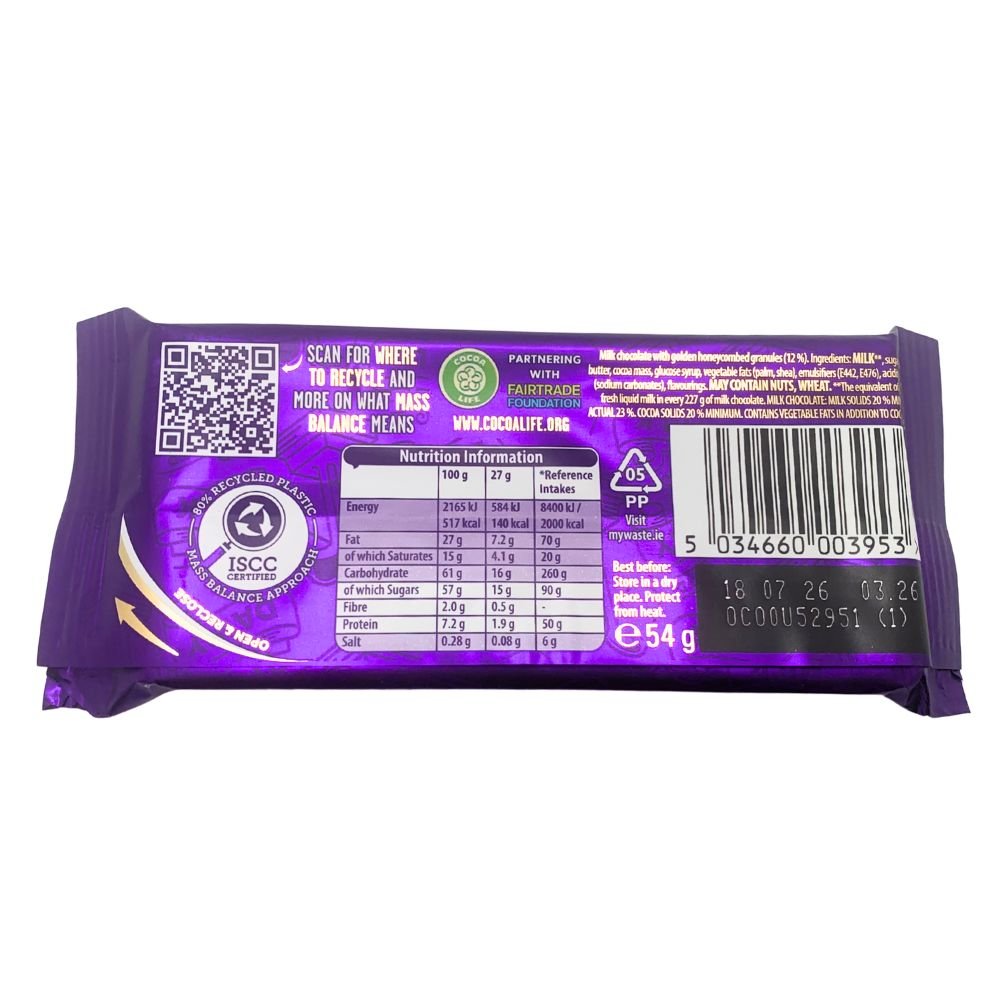 Cadbury Golden Crisp- 54g - The Celtic Gift Store - Food - Gifts
