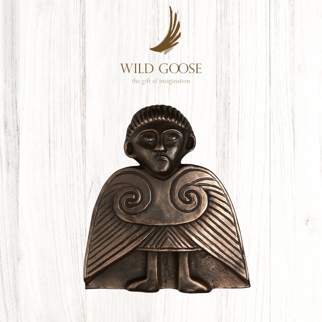 Celtic Angel Bronze Wall Plaque