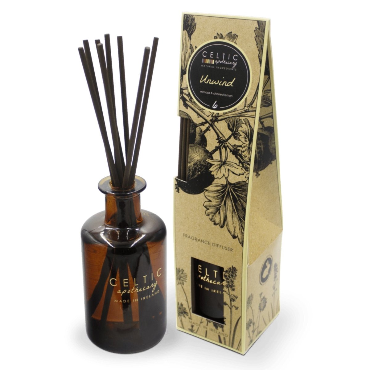 Celtic Apothecary Unwind Diffuser Set - The Celtic Gift Store - Home