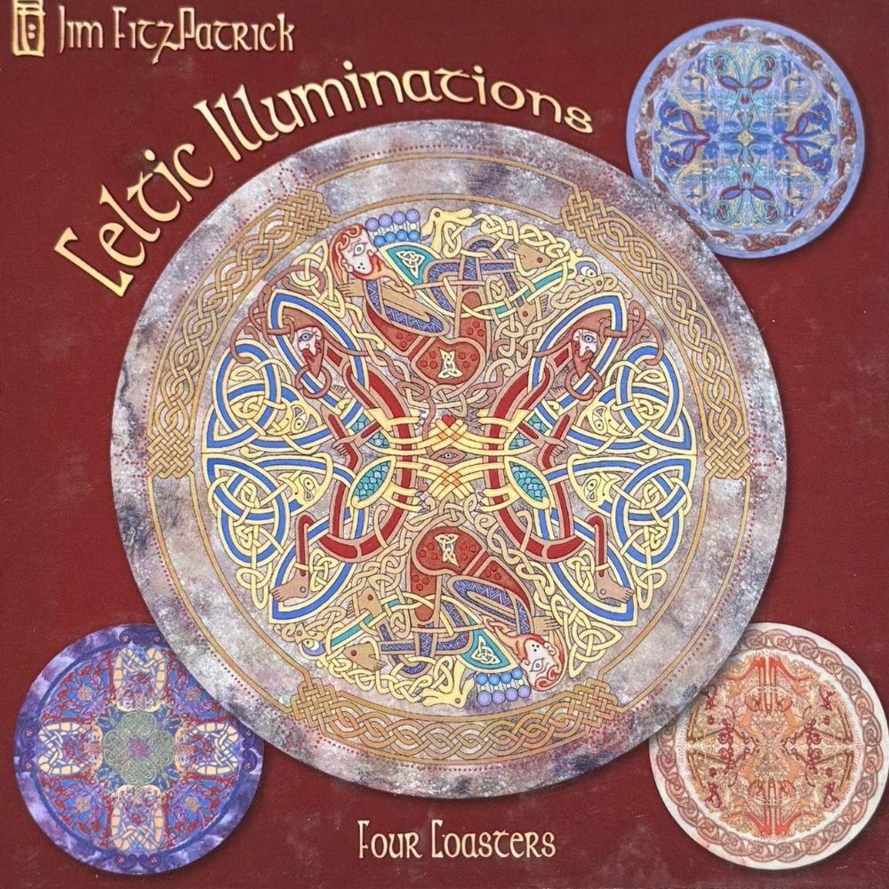 Celtic Illuminations Coasters - The Celtic Gift Store - Decor