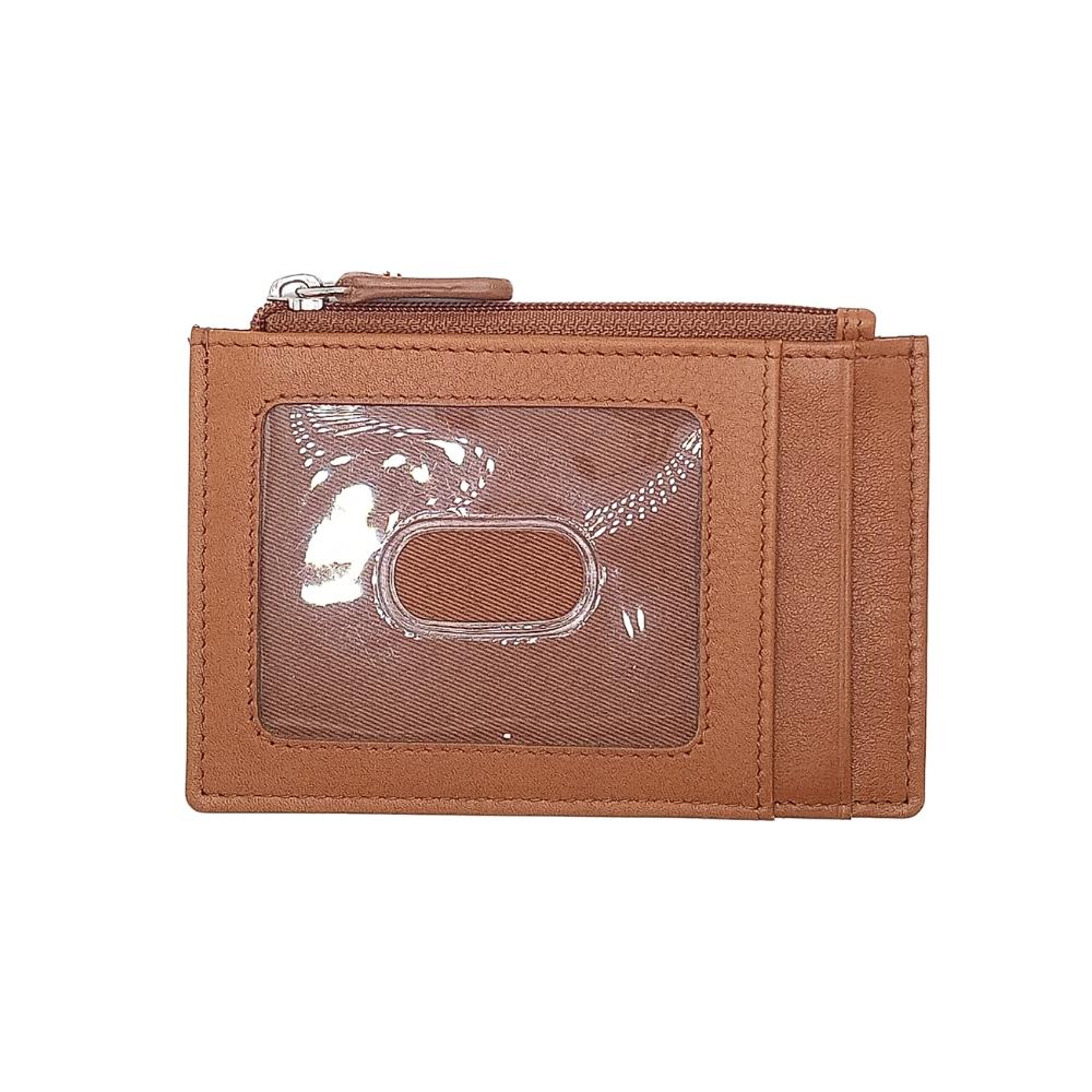 Celtic Knot Leather Wallet- Antique Saddle