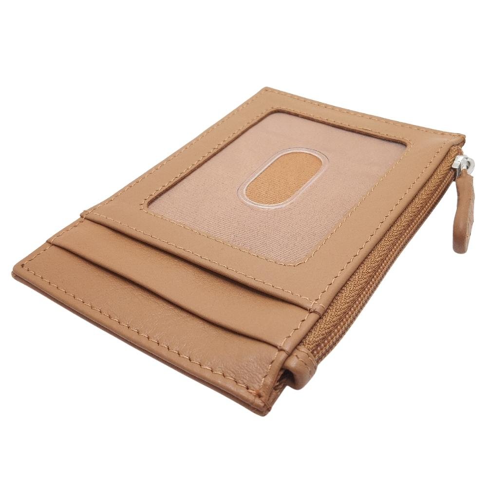 Celtic Knot Leather Wallet- Camel
