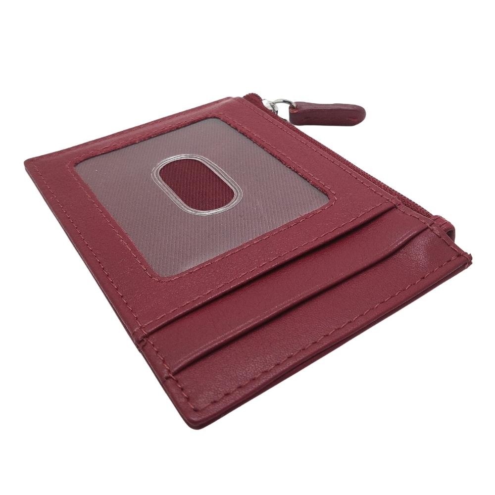 Celtic Knot Leather Wallet - Merlot